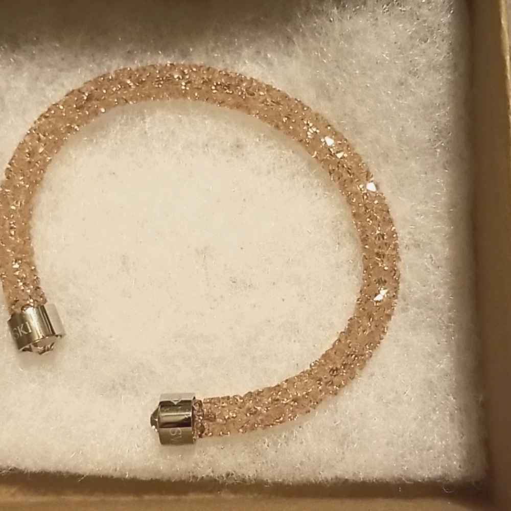 Swarovski pink crystal braclet